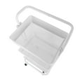 thumbnail image 3 of Seville Classics 3-Tier Steel Cart, 16.7" W x 13.9" D x 34.9" H, 3 of 7