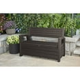 thumbnail image 1 of Keter Hudson Plastic Storage Bench, 1 of 1