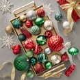thumbnail image 1 of Member's Mark Shatterproof Ornament Collection, 82 Count, 1 of 5