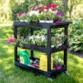 thumbnail image 5 of 32" x 18" Tub Cart - Three Shelves, 5 of 5