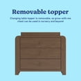 thumbnail image 6 of Graco Read-with-Me 3 Drawer Chest with Bookshelves and Removable Changing Topper, Choose Color, 6 of 9