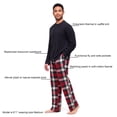thumbnail image 4 of Eddie Bauer Men's Flannel Sleep Set, 4 of 6