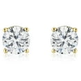 thumbnail image 1 of Round Diamond Studs in 18K Gold, 1 of 3