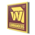 thumbnail image 1 of YouTheFan NFL 12” x 12” 3D Logo Wall Art, 1 of 5