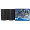 thumbnail image 4 of Member's Mark Simple Tie Heavy Duty Black Trash Bags (55 gal., 80 ct.), 4 of 8
