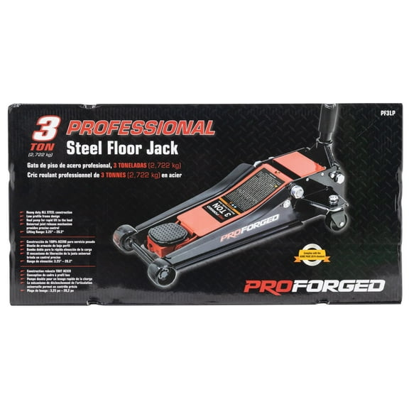 Pro Forged 3 Ton Steel Low Profile Professional Service Jack
