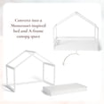 thumbnail image 3 of Little Seeds Trellis Toddler House Bed, Choose Color, 3 of 6