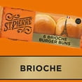 thumbnail image 3 of St Pierre Brioche Burger Buns, 6 ct., 3 of 7