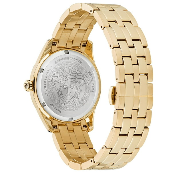 Versace Greca Time Gold-Tone Bracelet Watch, 41mm - Samsclub.com