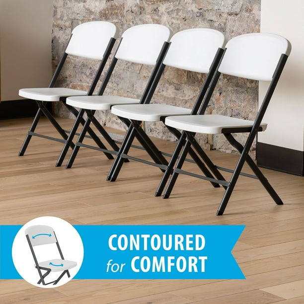 Lifetime 2nd Generation Commercial Folding Chair, Single and 4