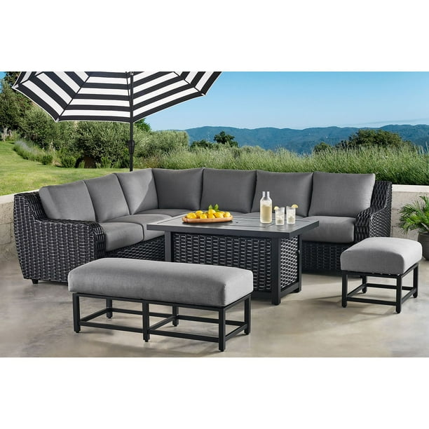 Member's Mark Athena Sectional with Sunbrella Fabric, 7pc