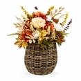 thumbnail image 1 of Artificial 36" Fall Baskets in Round Baskets, Assorted Colors, 1 of 5
