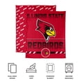 thumbnail image 6 of Logo Brands Illinois State Redbirds 60"x70" Super Plush Blanket, 6 of 7