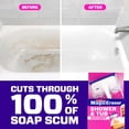 thumbnail image 5 of Mr. Clean Magic Eraser Shower & Tub Scrubber Starter Kit, Lavender, 1 Scrubber + 6 Erasers, 5 of 10