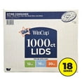 thumbnail image 1 of WinCup Lids with Drink Thru Tear Back and Straw Slot 18 Series, White, 12-20 oz., 1000 ct., 1 of 4