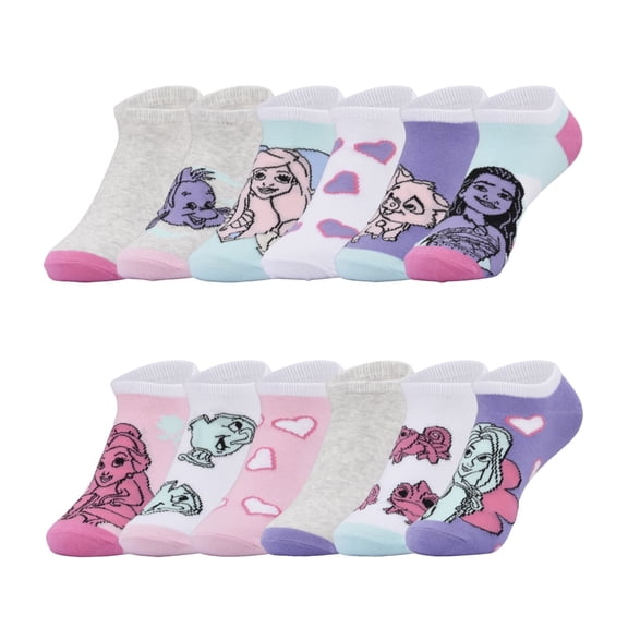 Character Girls No Show Sock