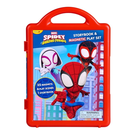 Spidey & His Amazing Friends Magnetic Play Set by Grace Baranowski, Activity Set