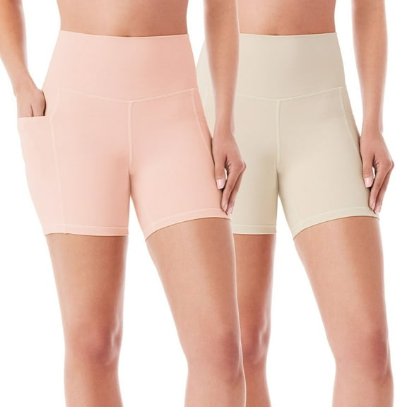 Member's Mark Women's 2-Pack Core Colors Bike Short