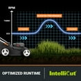 thumbnail image 5 of WORX WG745.1 40V 17'' Brushless Cordless Battery Powered Push Lawn Mower - 2 Blades 2 Batteries & Charger Included, 5 of 8
