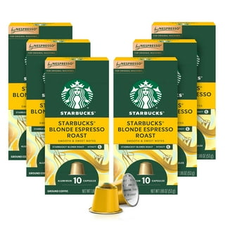 Starbucks by Nespresso Espresso Coffee Pods, Blonde Roast, 60 ct.