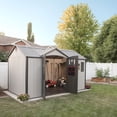 thumbnail image 6 of Lifetime 12.5' x 8' Outdoor Storage Shed, 6 of 18