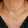 thumbnail image 7 of 0.20 CT. T.W. Round Cut Diamond Cross Chain Necklace in 14K Gold, 7 of 7