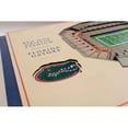 thumbnail image 4 of YouTheFan Florida Gators 17"x13" 3D 5 Layer Stadium View Wall Art, 4 of 5