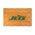 thumbnail image 1 of Logo Brands New York Jets Coir Outdoor Mat, 1 of 3