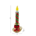 thumbnail image 4 of Member's Mark Pre-Lit Nostalgic Candlestick Décor, Set of 3, 4 of 6