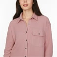 thumbnail image 5 of Buffalo Women's Waffle Button-Down Top, 5 of 9