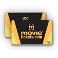 thumbnail image 1 of Movietickets.com $50 Gift Card Multi-Pack, 2 x $25, 1 of 3