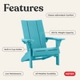 thumbnail image 7 of Keter Seabrook Modern Adirondack Chair with Integrated Cupholder, 7 of 14