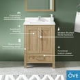 thumbnail image 13 of OVE Decors Kansas 24" W x 19" D Freestanding Bathroom Vanity with Sink, 13 of 25