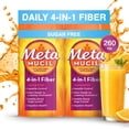 thumbnail image 1 of Metamucil Psyllium 4in1 Fiber Sugar-Free Powder, Orange, 26.6 oz., 2 pk., 1 of 11