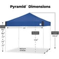 thumbnail image 5 of E-Z UP Pyramid™ Instant Shelter Canopy, 10' x 10', 5 of 9