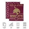 thumbnail image 6 of Logo Brands Texas State Bobcats 60"x70" Super Plush Blanket, 6 of 7