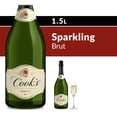 thumbnail image 3 of Cook's California Champagne Brut White Sparkling Wine, 1.5 L, 3 of 8