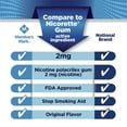 thumbnail image 9 of Member's Mark Nicotine Uncoated Gum, Original Flavor, 190 ct., 2 pk., 9 of 10