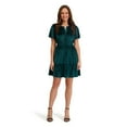 thumbnail image 1 of French Connection Women's Velvet Mini Dress, 1 of 11