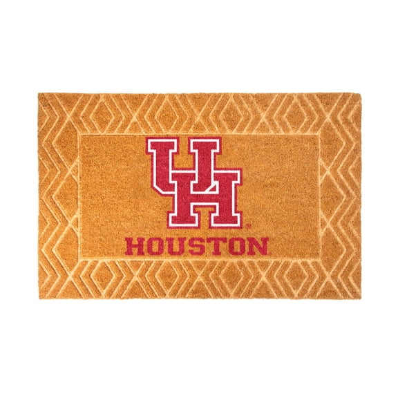 Logo Brands Houston Cougars Coir Outdoor Mat