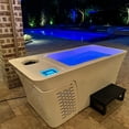 thumbnail image 9 of EZLIFE Alta 1-Person Dual Cold & Hot Plunge with Steps & Ozonator, 9 of 9