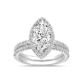 thumbnail image 1 of 2.60 CT.T.W. Marquise Lab Created Diamond Bridal Set in 18K Gold, 1 of 6