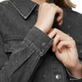 thumbnail image 8 of Express Women's Denim Jacket, 8 of 10