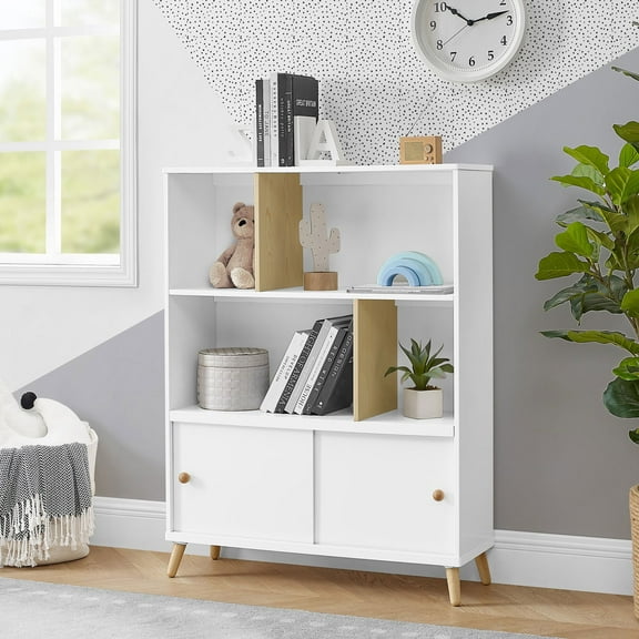 Delta Children Hudson Storage Bookcase, Assorted Colors