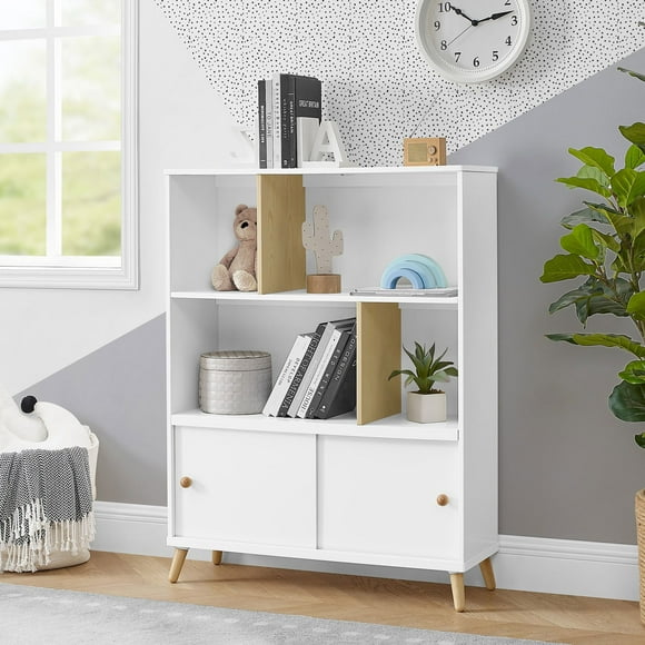 Delta Children Hudson Storage Bookcase, Assorted Colors