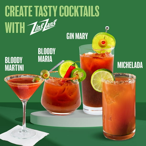 Zing Zang Non-Alcoholic Bloody Mary Mix, 32 fl. oz. bottle