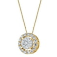 thumbnail image 3 of 1.96 CT. T.W. Diamond Earring and Pendant Set in 14K Gold, 3 of 9
