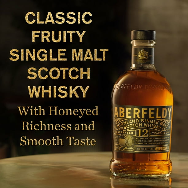 Aberfeldy 12 Year Old Single Malt Scotch Whisky 750 ml - Samsclub.com