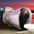 thumbnail image 3 of Night Owl Wi-Fi Plug In 4K HD Deterrence Cameras with 2-Way Audio and Audio Alerts and Sirens, 2 pk., 3 of 11