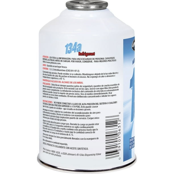 Johnsens R-134a A/C Refrigerant 12 pack, 12oz. Cans - Samsclub.com